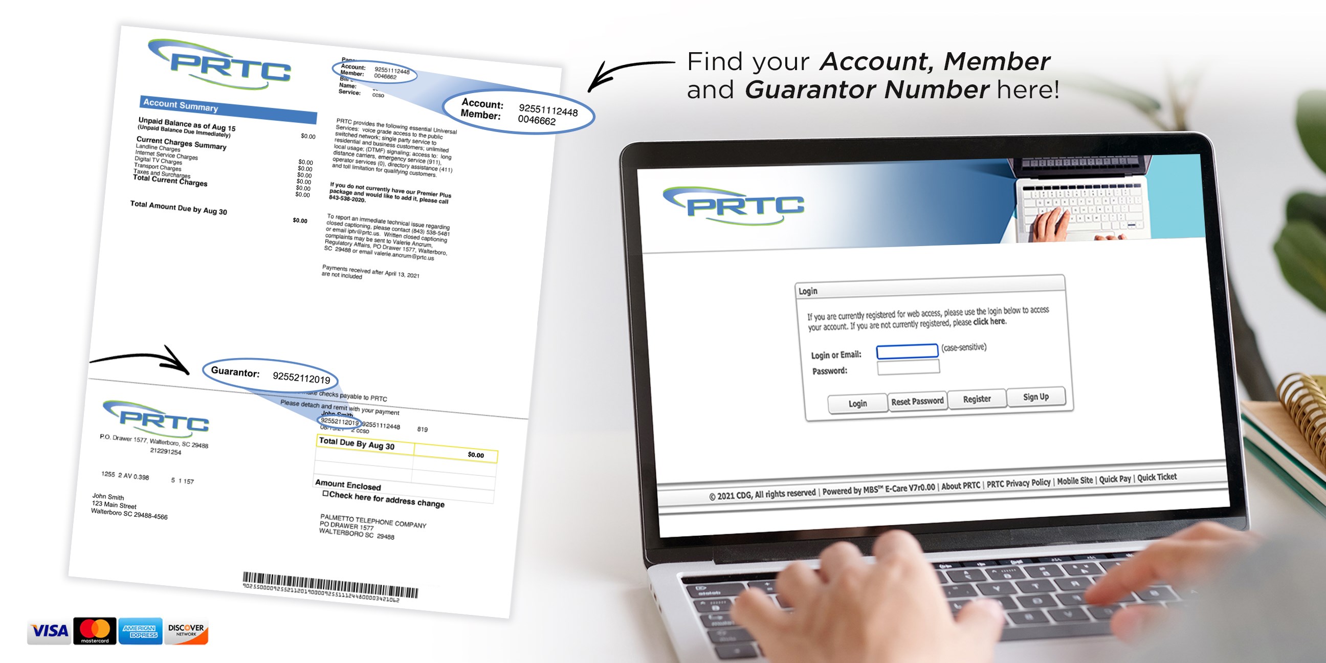 prtc online bill pay